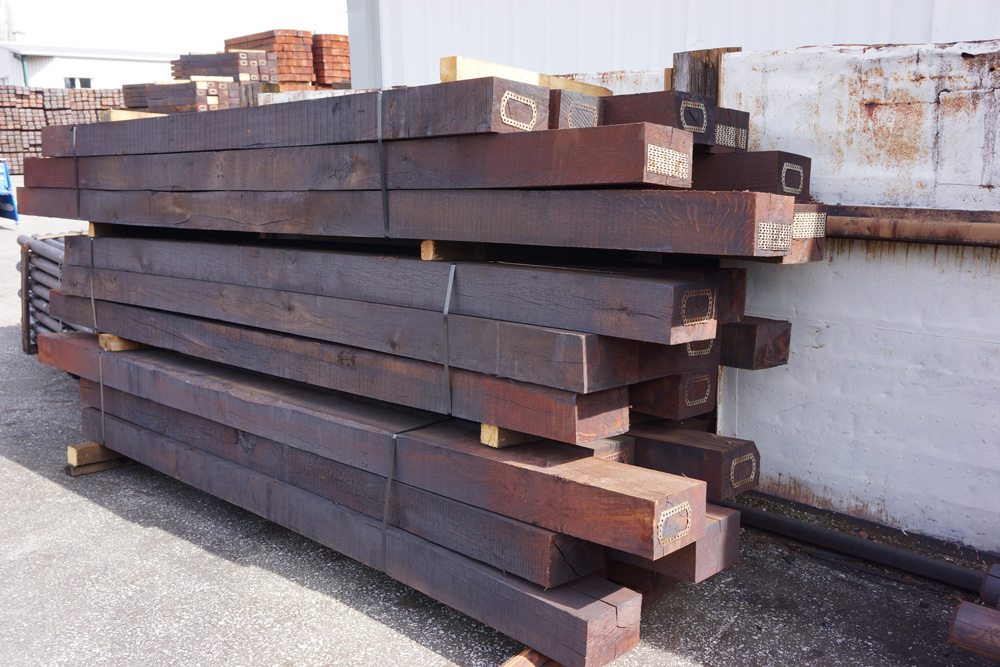 Bahnschwellen kaufen BAKAHolz GmbH Bottrop