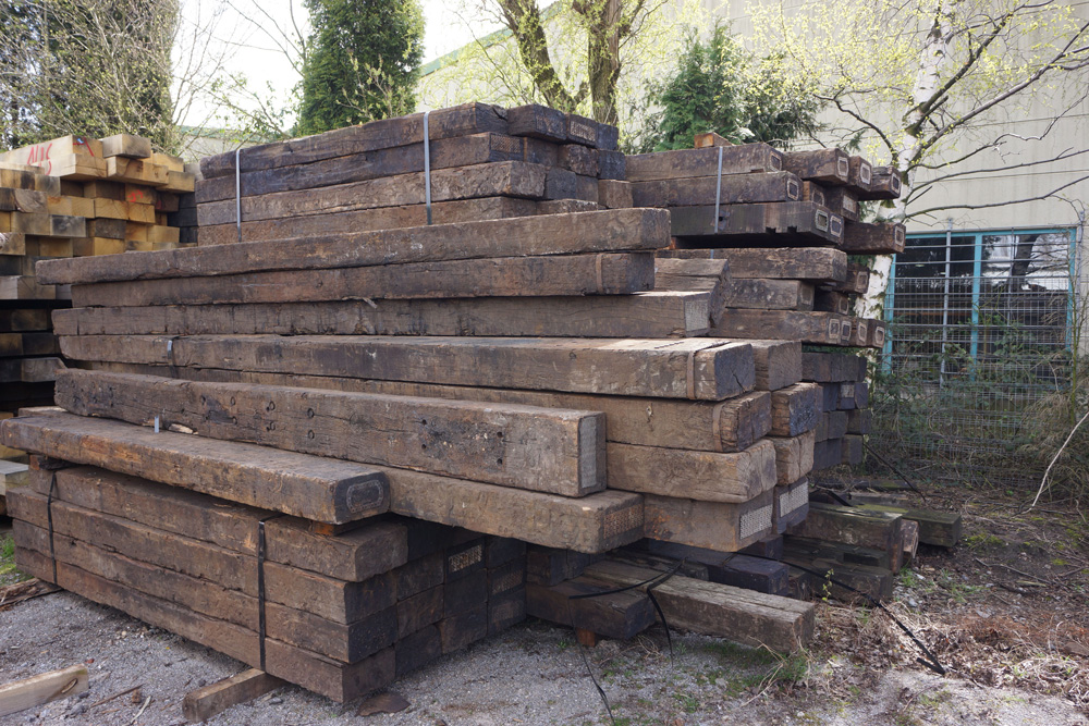 Bahnschwellen kaufen BAKAHolz GmbH Bottrop