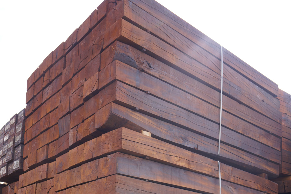 Bahnschwellen kaufen BAKAHolz GmbH Bottrop