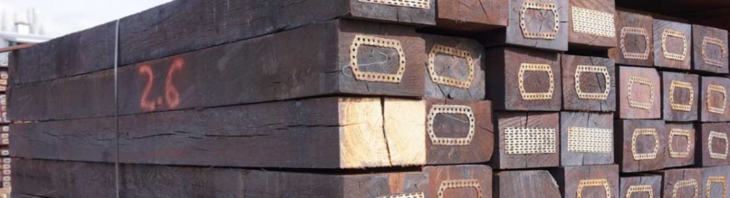 Bahnschwellen kaufen BAKAHolz GmbH Bottrop