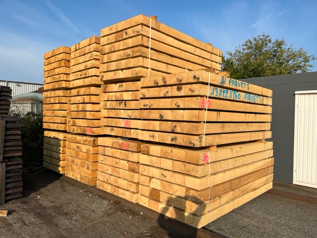Bahnschwellen kaufen BAKAHolz GmbH Bottrop